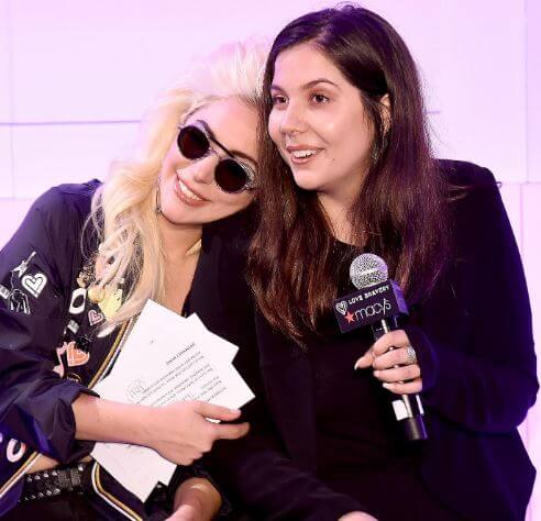 Natali Germanotta with her sister